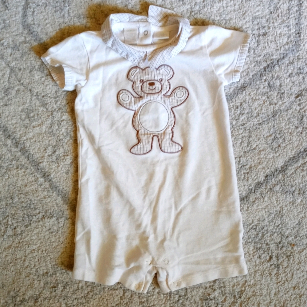 FAO Schwarz Teddy Bear Romper